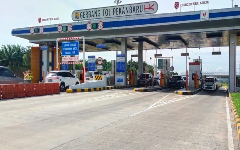 Mulai Hari Ini Akses Masuk Tol Pekanbaru Dialihkan ke Pintu Bypass
