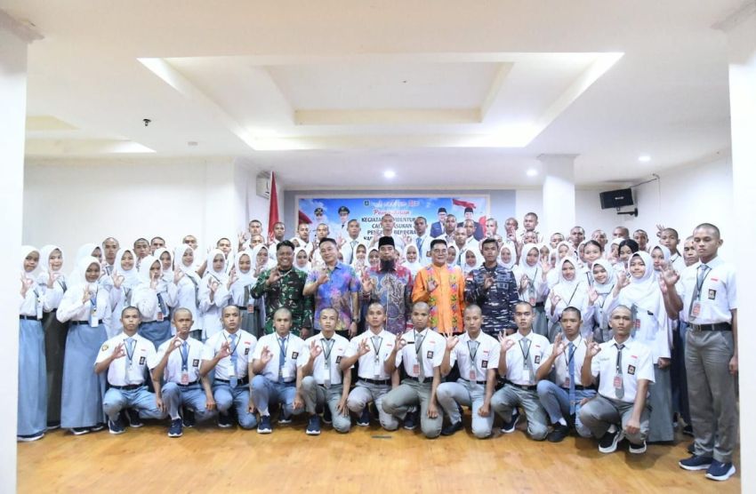 Sebanyak 75 Pelajar Ikuti Pemusatan Pendidikan dan Pelatihan Paskibraka Bengkalis