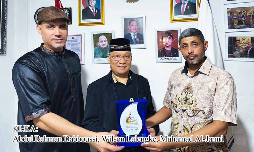 Presiden Komunitas Yaman Kunjungi Ketum PPWI