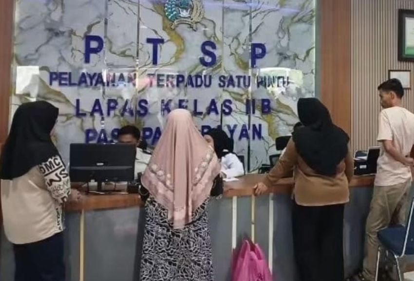 Lapas Pasir Pengaraaan Pastikan Layanan Sesuai Prosedur