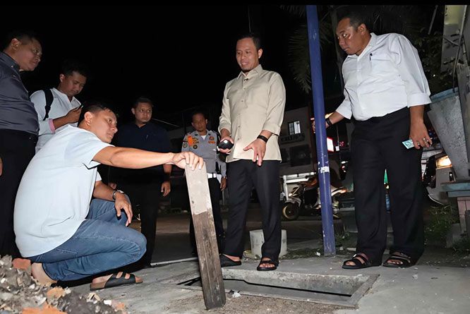 Penanganan Banjir, Pemko Normalisasi Drainase Jalan Paus