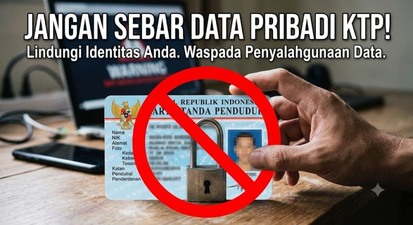 Jangan Sebar Data Pribadi Sembarangan!