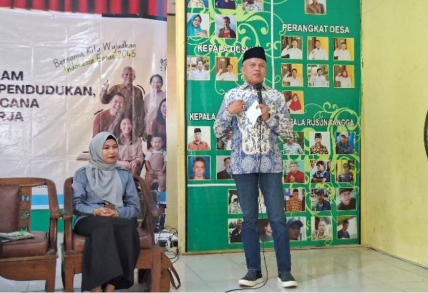 Kemendukbangga/BKKBN RI dan Komisi IX DPR RI Ajak Masyarakat Kampar Melek Isu Keluarga dan Stunting