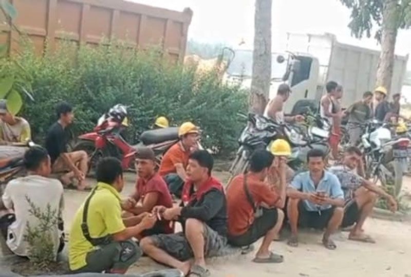 Buruh PT. APSL Mogok Kerja, Gaji Tidak Dibayar Tepat Waktu