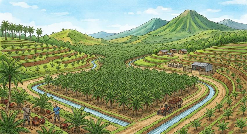Lahan Aset Desa Junjangan Dikelola Kelompok Tani, Pemdes Bersikap Tertutup