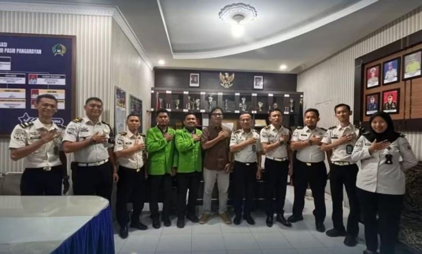 Setelah 2 Bulan Magang, Lapas Pasir Pengaraian Lepas Mahasiswa UPP