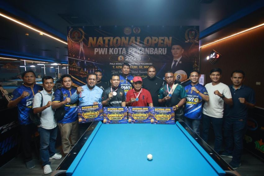 PWI Sumbar Juara National Open PWI Pekanbaru 2026