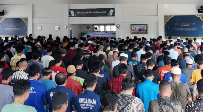 Lapas Bagansiapiapi Gelar Sholat Istisqa