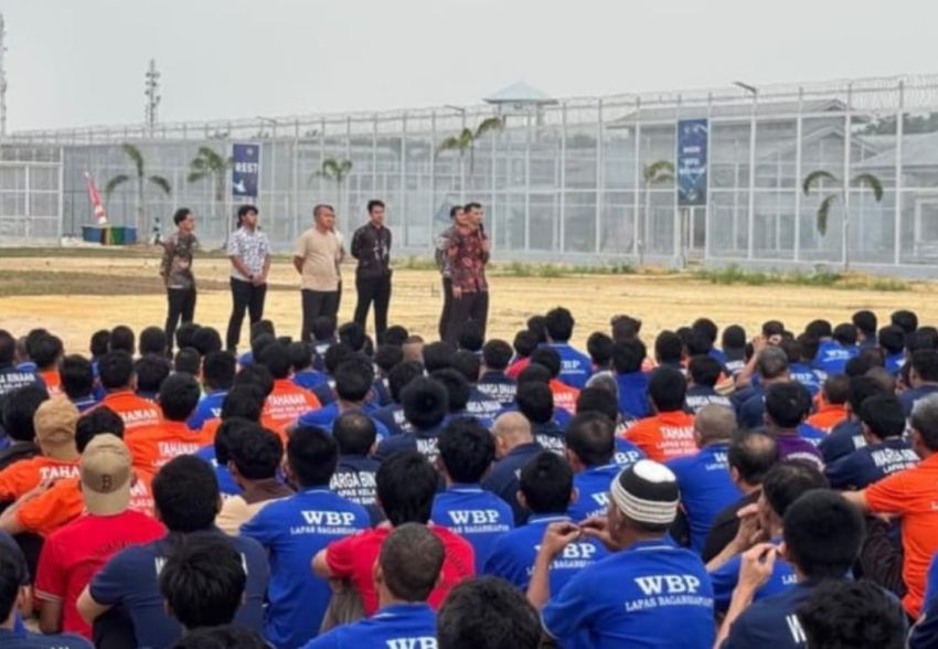 Tekankan Larangan Halinar, KPLP Kelas II A Bagansiapiapi Kumpulan WBP