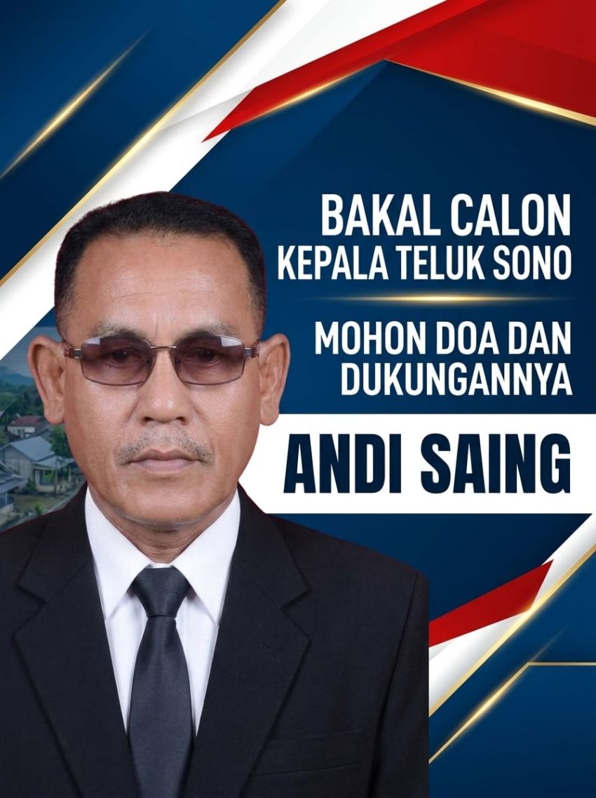 Niat Tulus Andi Saing Bangun Desa Teluk Sono, Gayung Bersambut dengan Masyarakat Luas