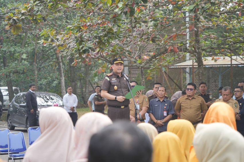 Kejari Kuansing Gelar Kampanye Antikorupsi