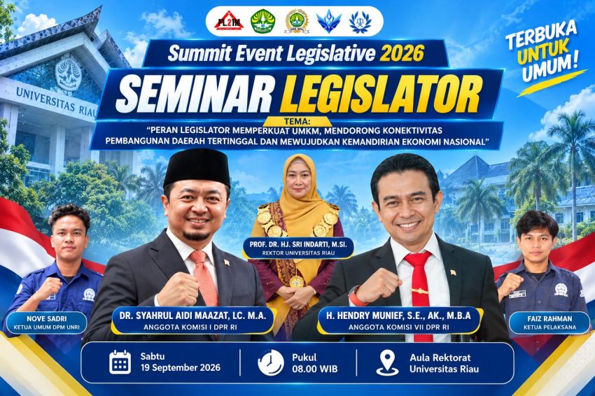 Dua Legislator PKS Riau Motivasi Mahasiswa UNRI Mandiri Sejak Kuliah