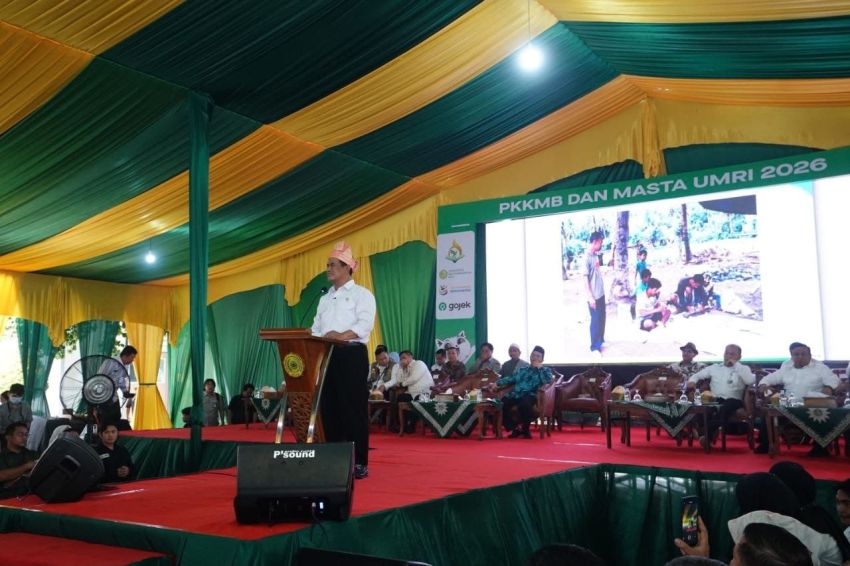 Kuliah Umum di UMRI, Mentan Andi Amran Tekankan Pembangunan Karakter