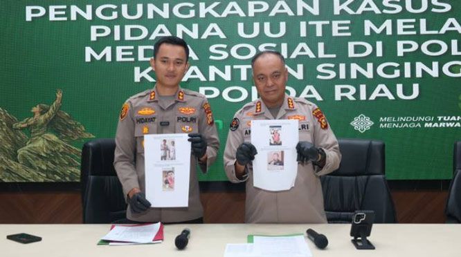 Polres Kuansing Ungkap Kasus Dugaan Pelanggaran UU ITE, Satu Orang Diamankan