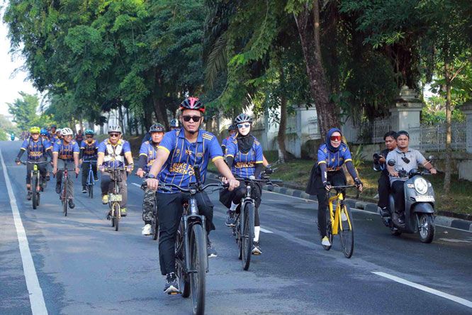 Jaga Lingkungan, Wako Agung: Bike for Green City Bukan Sekedar Gowes