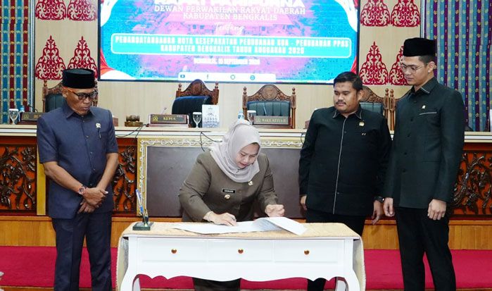 DPRD Bengkalis dan Pemkab Sepakati Perubahan KUA-PPAS APBD 2026