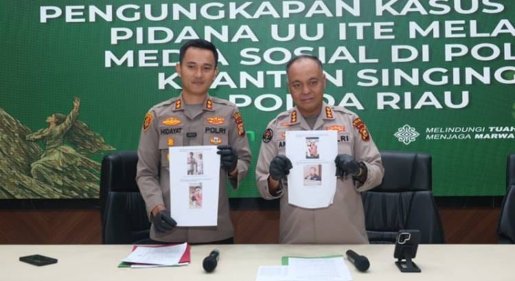Unggah Postingan yang Resahkan Masyarakat Kuansing, Polda Sitanggang Tersangka