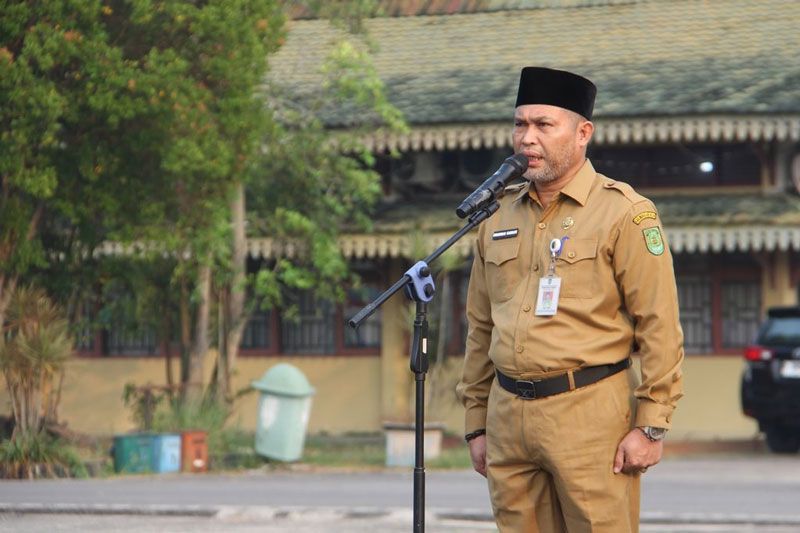 Plh Bupati Inhil Tekankan Kewaspadaan Karhutla