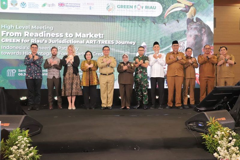 Sekda Inhil Hadiri High-Lever Meeting GREEN For Riau