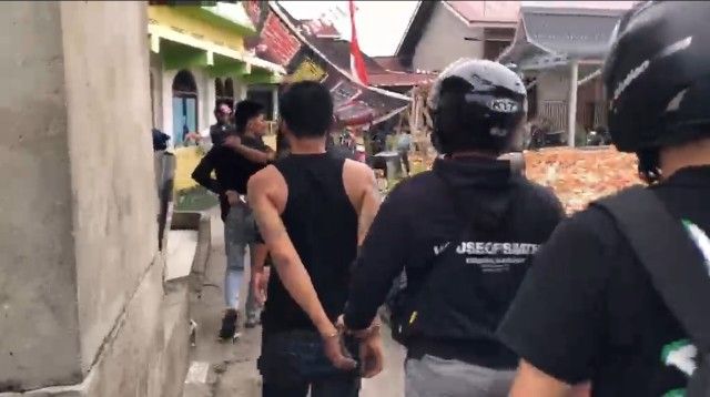 Sisir Tiga Kampung Narkoba di Pekanbaru, 10 Orang Positif Diamankan