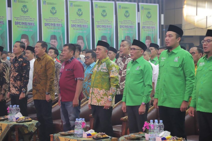 Bupati Herman Hadiri Pengukuhan Pengurus DPC PKB Inhil 2026&ndash;2031