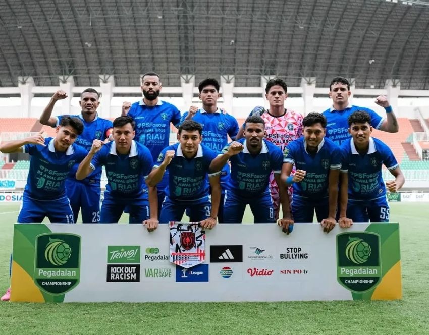 Target Kemenangan Beruntun Keenam, PSPS Bidik Tiga Poin di Markas Adhyaksa FC Bekasi Sore Nanti
