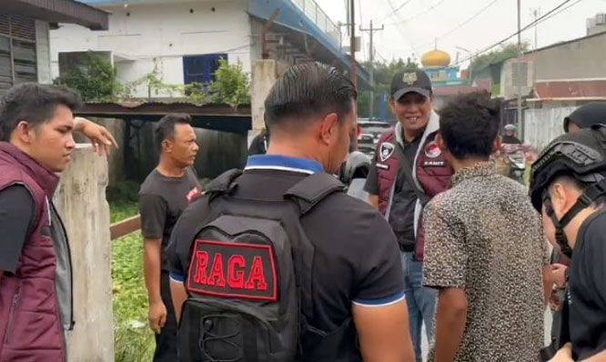 Cegah Peredaran Narkoba, Polresta Pekanbaru Tingkatkan Patroli di Kampung Dalam