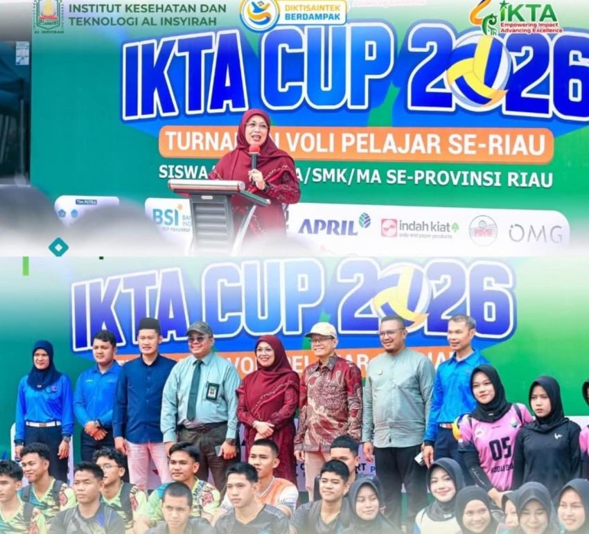 IKTA Cup 2026 Diikuti 44 Tim Voli Pelajar se-Riau