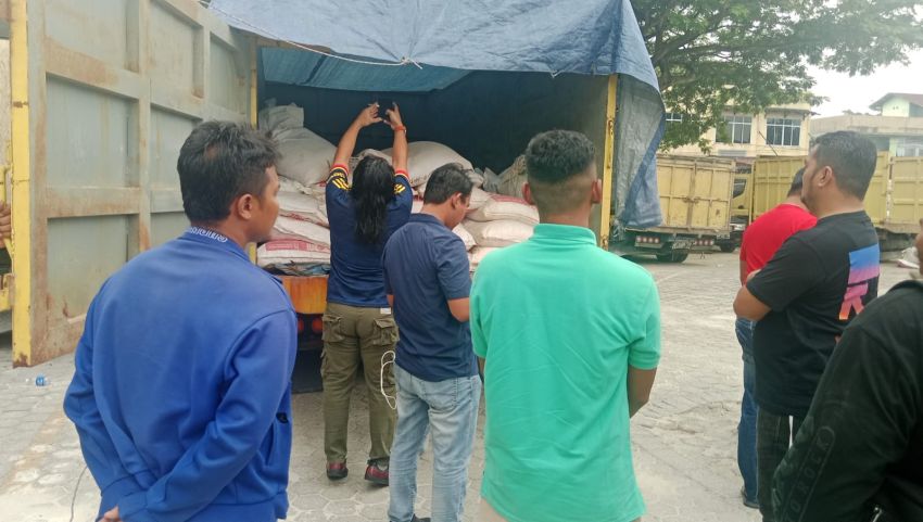 Deninteldam XIX/TT Ungkap Dugaan Penimbunan Pupuk 69,2 Ton di Riau