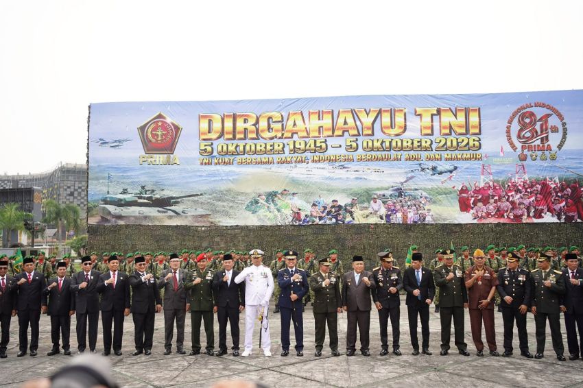 Peringatan HUT Ke-81 TNI, Tekankan Profesionalisme dan Kesiapan Prajurit
