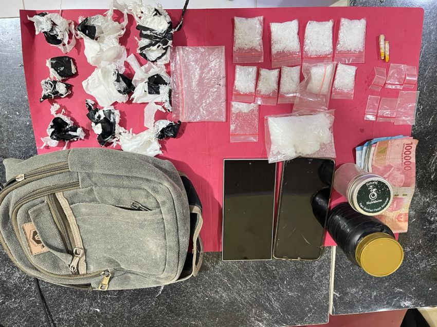 Pengedar Narkoba Diringkus Polsek Kepenuhan, BB 87,71 Gram Sabu Diamankan