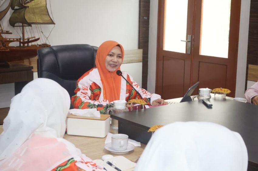 Hj. Katerina Susanti Pimpin Rapat Persiapan Lomba Senam Kreasi