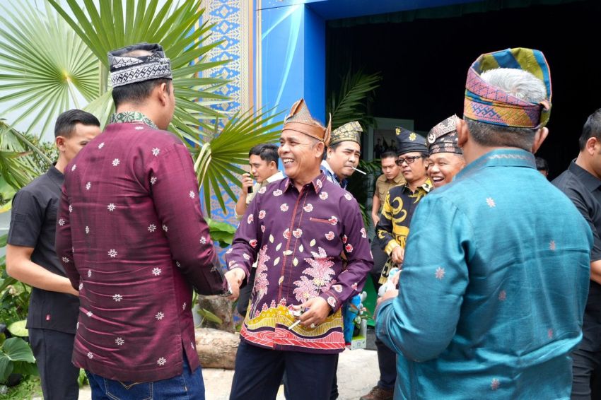 Bupati Inhil Hadiri Acara Kenal Pamit Kapolda Riau, Komitmen Kolaborasi Bangun Daerah