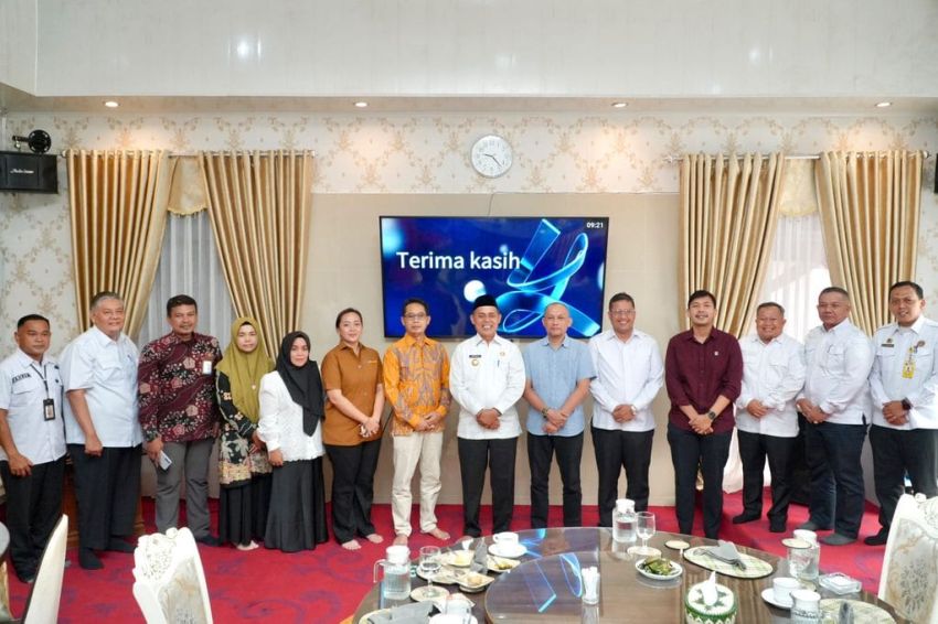 Tim Kemendikdasmen Kunjungi Inhil, Bupati Paparkan Pembangunan Sekolah Nasional Terintegrasi