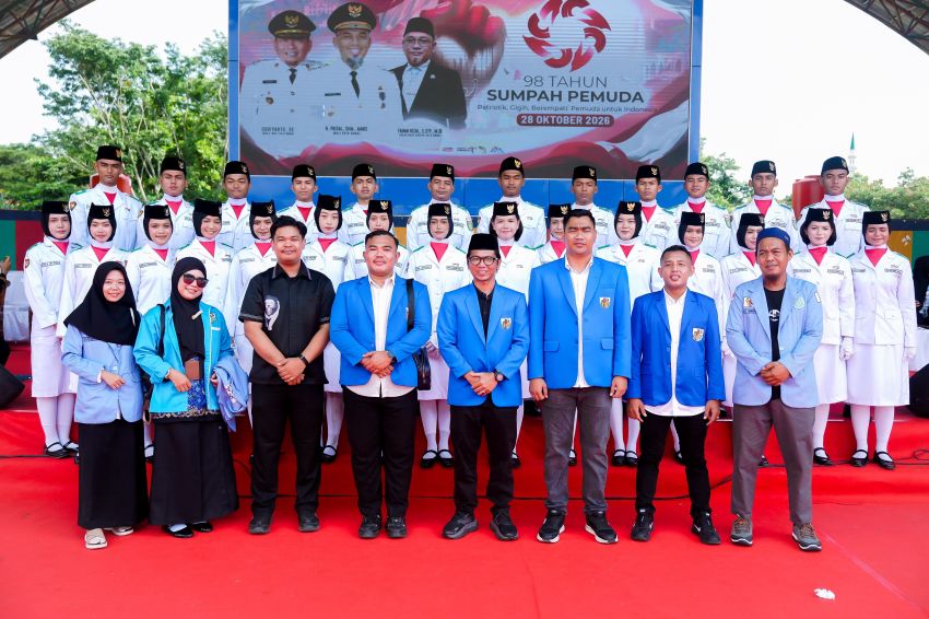 DPD KNPI Dumai Ikuti Upacara Peringatan Sumpah Pemuda ke-98