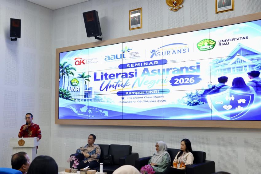 AAUI Pekanbaru Bekali Mahasiswa UNRI dengan Literasi Asuransi